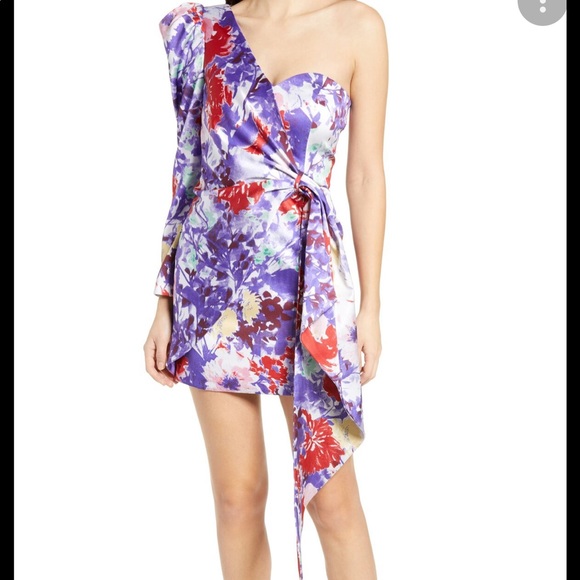 Lavish Alice purple cocktail dress - Picture 1 of 4